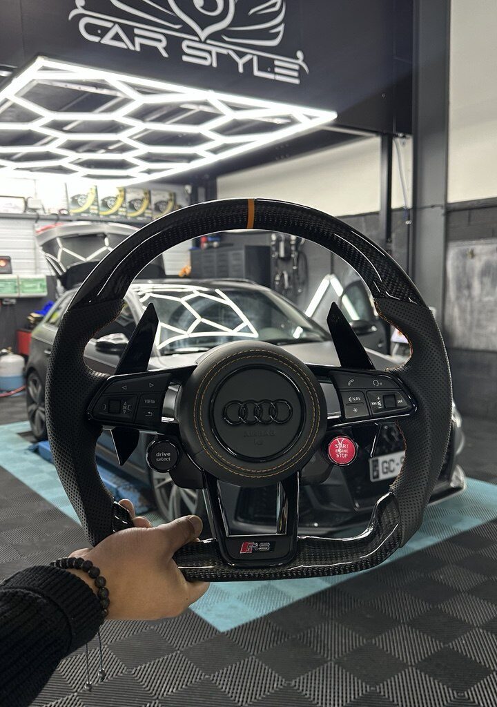 Installation Volant Audi RS
