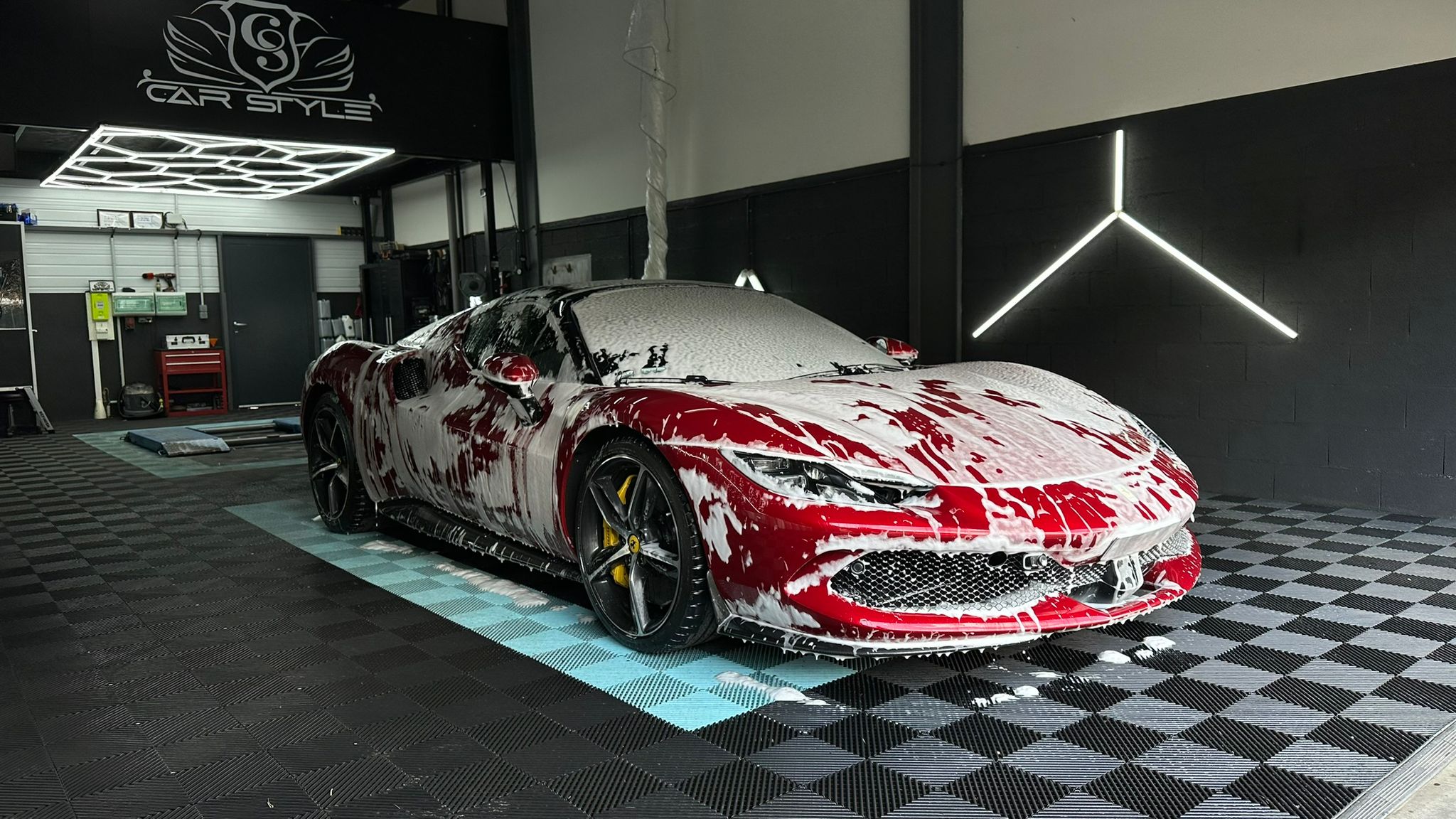 Detailling Ferrari - Réalisation 11