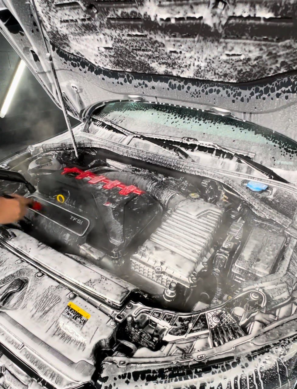 Lavage compartiment moteur - Réalisation 16