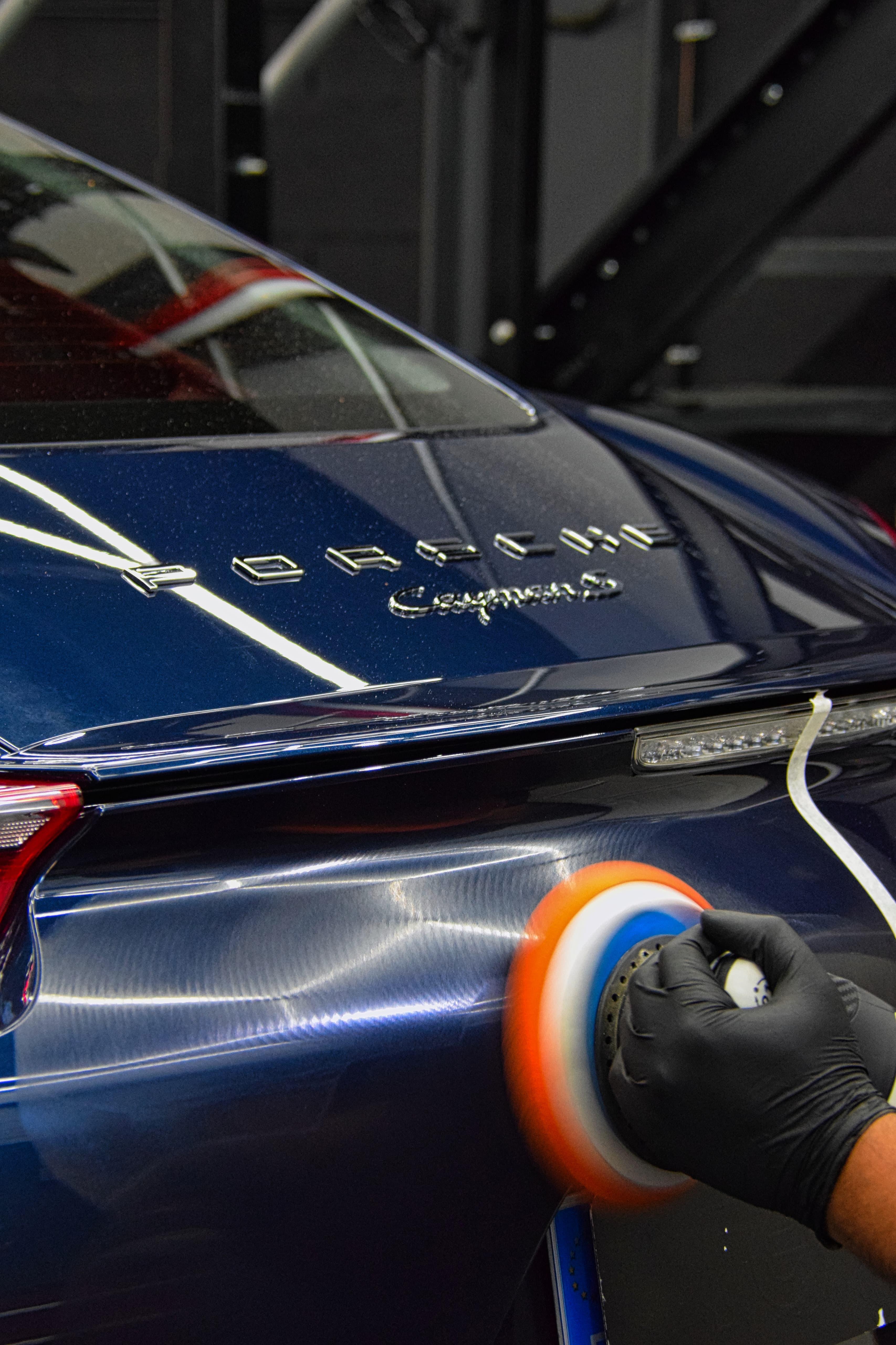 Lustrage et protection céramique Porsche